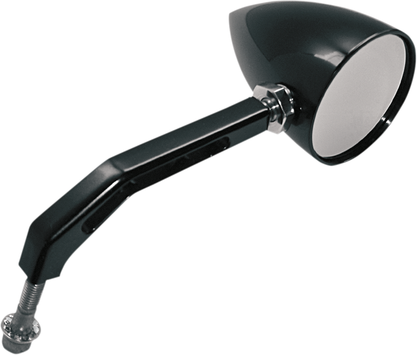Joker Machine Mirror - Viewtech 5 - Side View - Teardrop - Black 03-011Blk