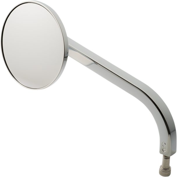 Joker Machine Mirror - No. 7 Standard - Side View - Round - Chrome - Left 03-050-3L