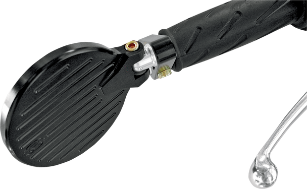 Joker Machine Folding Bar-End Mirror - 2-1/4" - Black 09-302B Joker Machine Folding Bar-End Mirror - 2-1/4" - Black 09-302B