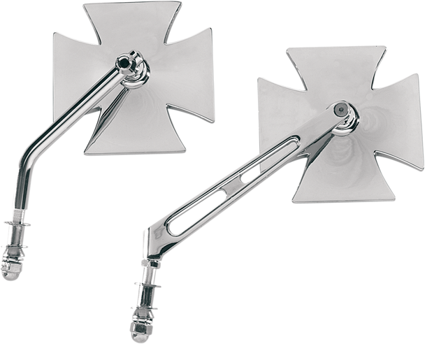 Drag Specialties Maltese Mirror - Round Stem