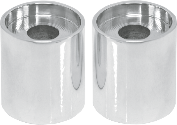 La Choppers Riser Extensions - 1-1/2" X 1-1/4" - Chrome La-7414-02