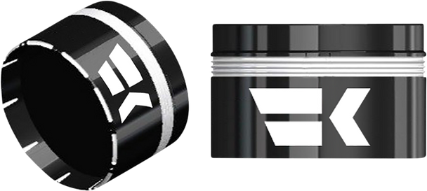 Khrome Werks Tracer Grips - Custom Contour - Tbw - Black 500100