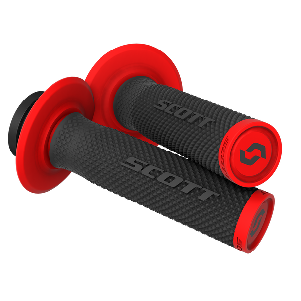 Scott Grips - Sx Ii - Lock-On - Black/Red 292452-1042222