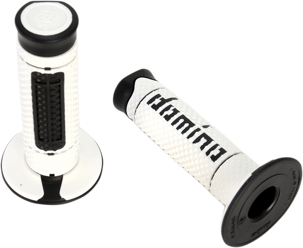 Domino Grips - Diamonte - Dual Compound - White/Black A26041C4046A7-0