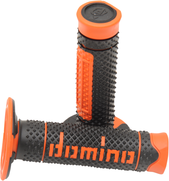 Domino Grips - Diamonte - Dual Compound - Black/Orange A26041C4540A7-0