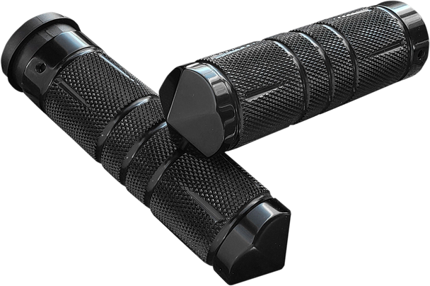 Accutronix Grips - Knurled - Diamond - Tbw - Black Gr101-Skib