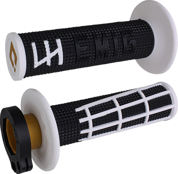 Odi Grips - Emig 2.0 - Black/White H36E2Bw Odi Grips - Emig 2.0 - Black/White H36E2Bw