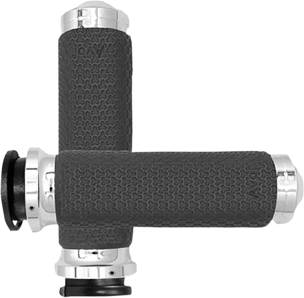 Avon Grips Grips - Memory Foam - Medium - Chrome In-To-Mf-63A-Ch