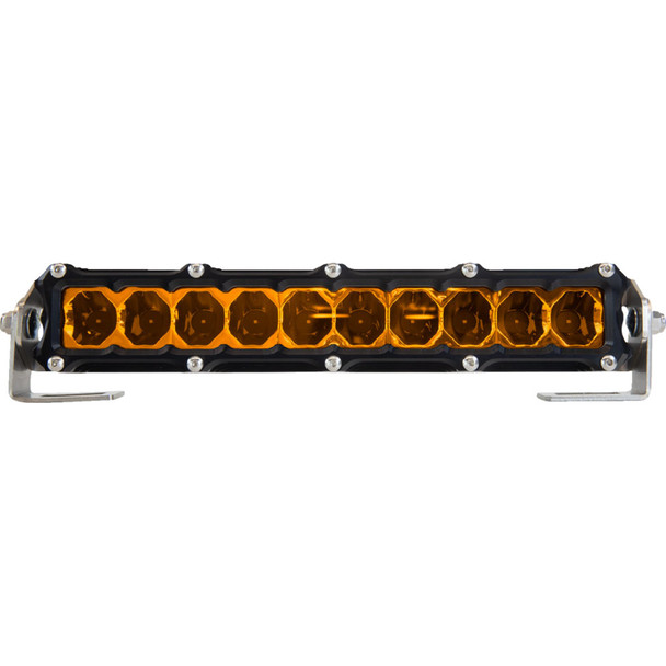 Heretic Light Bar - 10" - Flood - Amber 51004