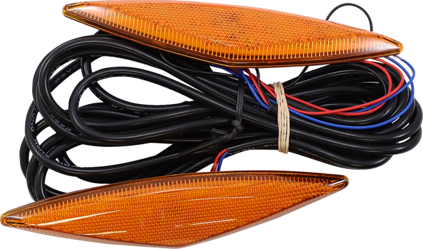 Show Chrome Marker Light - Amber - Can-Am 41-151A