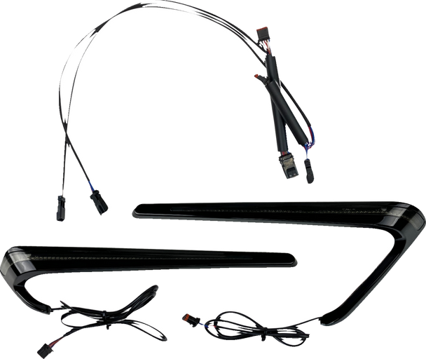 Saddlebag Lights - Led - Smoke Lens Cd-Lrst-Bag-Sb