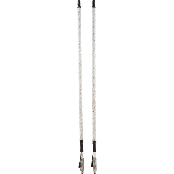 Whipitlightrods 3' Light Rod Whip - Pair - White Sb-Rgbr-232