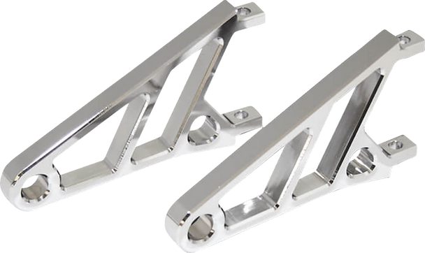 Highsider Headlight Bracket - Short - Chrome 220-821