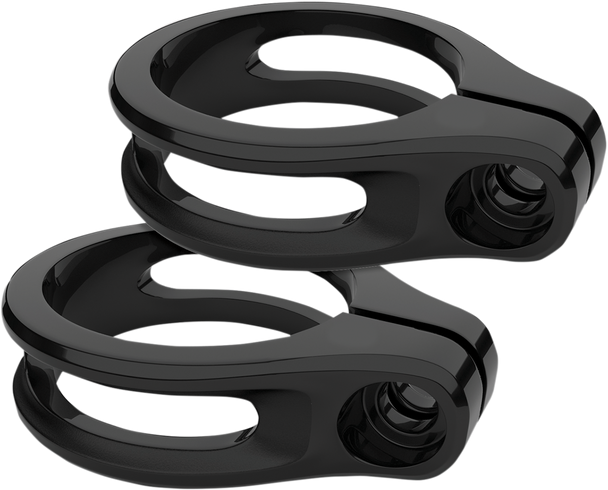Rsd Fork Clamp Mounts - Gloss Black 0207-2013-B