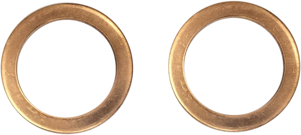 Drag Specialties Replacement Fork Damper Tube Mount Washers - 14 Mm