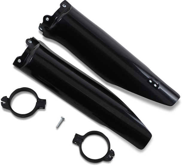 Ufo Fork Tube Protectors - Black - Kx 125/250 - '04-'07 Ka03760-001
