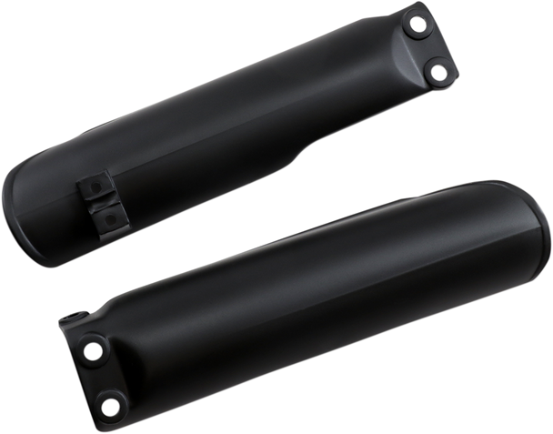 Acerbis Lower Fork Covers For Inverted Forks - Black 2732020001