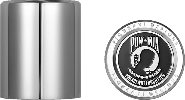 Figurati Designs Docking Hardware Covers - Pow Mia - Stainless Steel Fd50-Dc-2730-Ss
