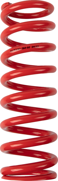 Moose Racing Shock Spring - 61 Mm Od - 60 N/Mm - Red 1312-0974