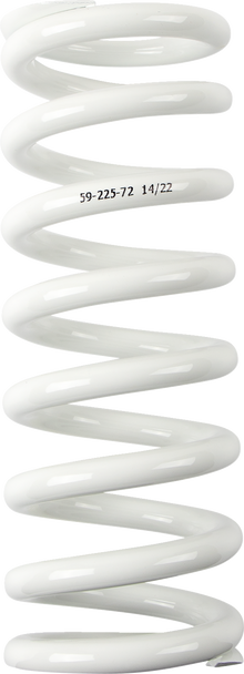 Moose Racing Shock Spring - 59 Mm Od - 72 N/Mm - White 1312-1019