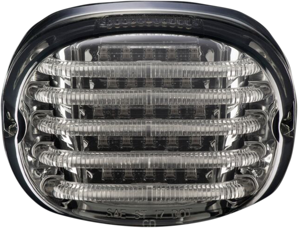 Custom Dynamics Taillight - With License Plate Illumination Window - Smoke Pb-Tl-Sbw-S