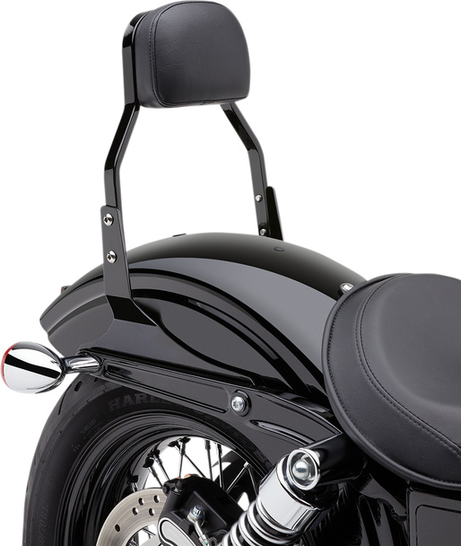 Cobra Mini Sissy Bar - Black - Softail 602-1101B