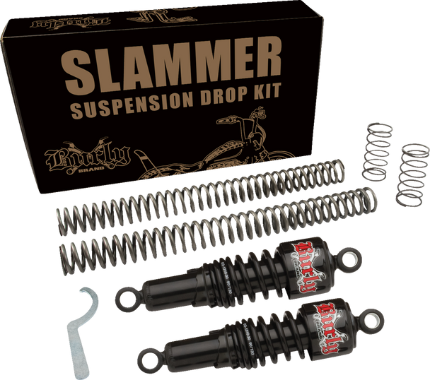 Burly Brand Suspension Kit - Slammer - Black B28-1007B