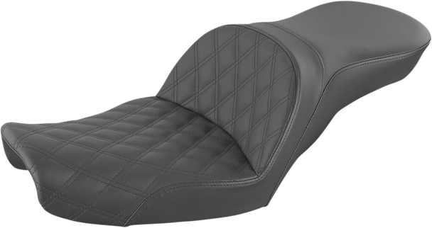 Saddlemen Explorer Seat - Lattice Stitched - Dyna '96-'03 896-04-029Ls