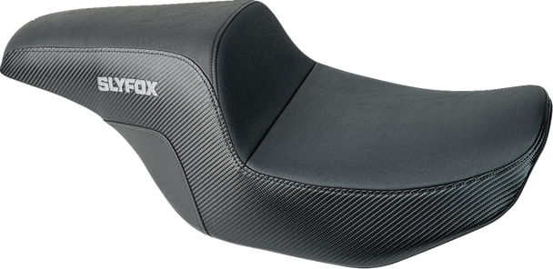 Drifter Tour Seat - Vinyl W/ Slipstop - Gray Logo - Fl '23-'24 4685B-Slyfox