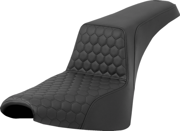 Saddlemen Step-Up Seat - Honeycomb - Fxbb/Fxst '18-'24 818-30-177