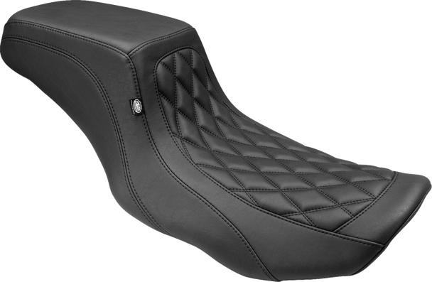 One Piece 2-Up Squareback Seat - Double Diamond - Smooth - Flh/Flt '23-'24 88416