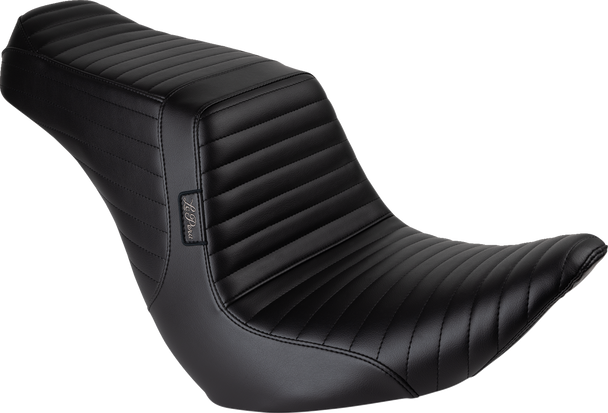 Le Pera Tailwhip Up Front Seat - Pleated - Black - Flsb/Fxlr '18-'24 Lyru-580Pt
