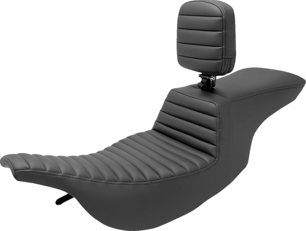 Saddlemen Tour Step-Up Seat - Rider Backrest - Tuck-N-Roll - Fl '97-'07 897-07-191Br
