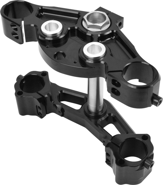 Hawg Halters Triple Tree - 49 Mm - Stock Replacement - Black 49Flar3-Sr14