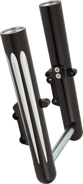 Fork Legs - Black - Deep Cut - Dual Disc 40-530