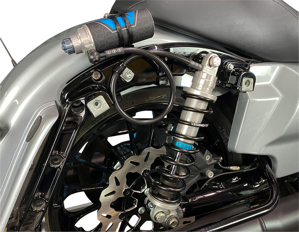 Legend Suspension Revo Arc Remote Reservoir Shocks - Standard - Clear - 13" 1310-1926