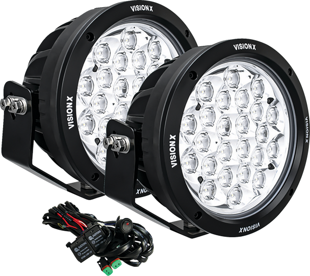 Light Cannon - Cg2 - 8-3/4" - Multi Led - Clear Lens 9907451