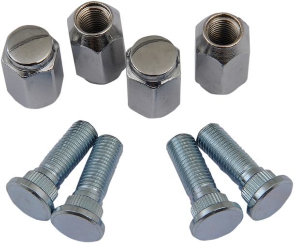 Moose Racing Wheel Stud/Nut Kit - Front/Rear 85-1077