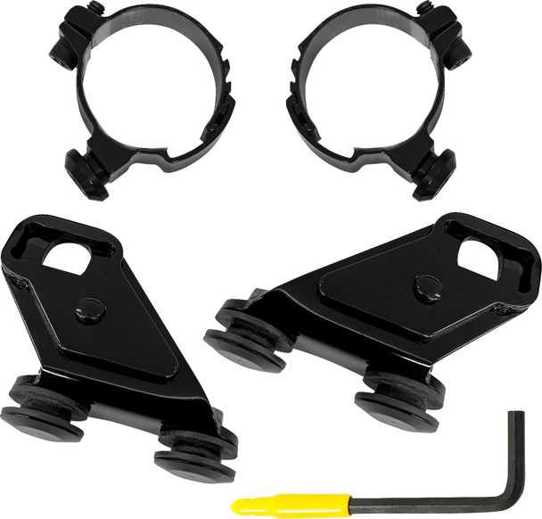 Lowers Mount/Hardware - Black - Cmx1100 Meb9990 Lowers Mount/Hardware - Black - Cmx1100 Meb9990