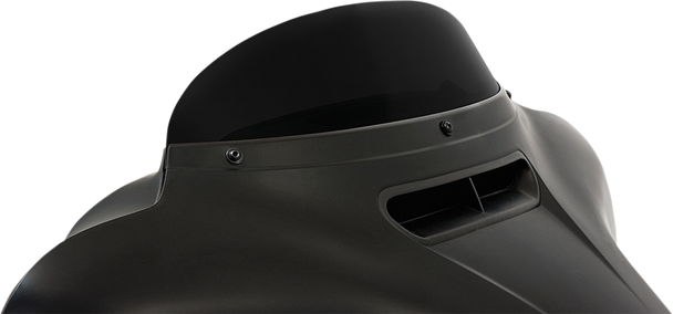 Memphis Shades Windshield - 5" - Black - Flht/X Mep8151 Memphis Shades Windshield - 5" - Black - Flht/X Mep8151