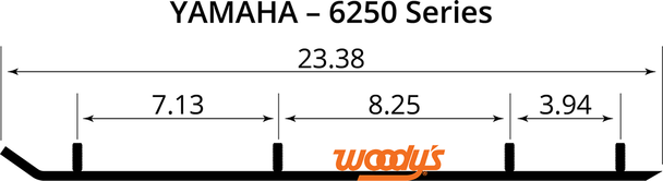 Woody'S Wear Bar - Trail Blazer Iv Flat-Top - 6" - 60 Tyv4-6250