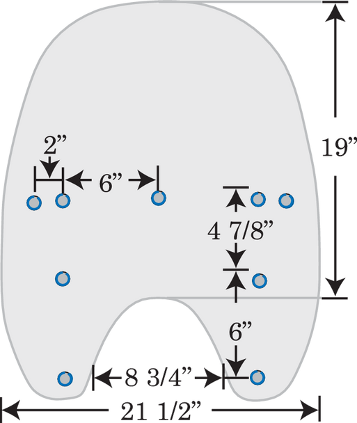 Memphis Shades Replacement Windshield - 15" - Clear - Fx/R/D/L Mep6140 Memphis Shades Replacement Windshield - 15" - Clear - Fx/R/D/L Mep6140