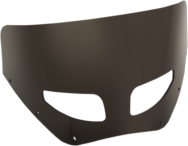 Memphis Shades Road Warrior Windshield - Vented - Dark Black Smoke - 9" Mep87310 Memphis Shades Road Warrior Windshield - Vented - Dark Black Smoke - 9" Mep87310