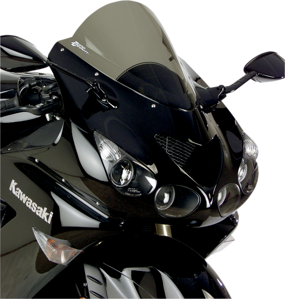 Zero Gravity Double Bubble Windscreen - Smoke - Zx-14 16-274-02