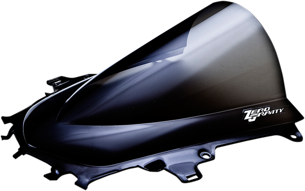 Zero Gravity Double Bubble Windscreen - Dark Smoke - R1 16-542M-19