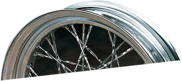 Drag Specialties Spoke Set - Twisted - Drop-Center - 21"