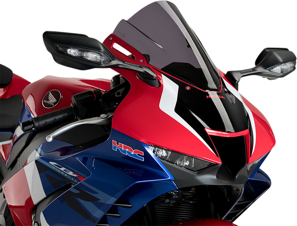 Puig Hi-Tech Parts Race Windscreen - Dark Smoke 20313F