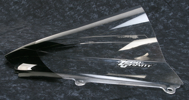 Zero Gravity Double Bubble Windscreen - Clear - 675 16-914-01