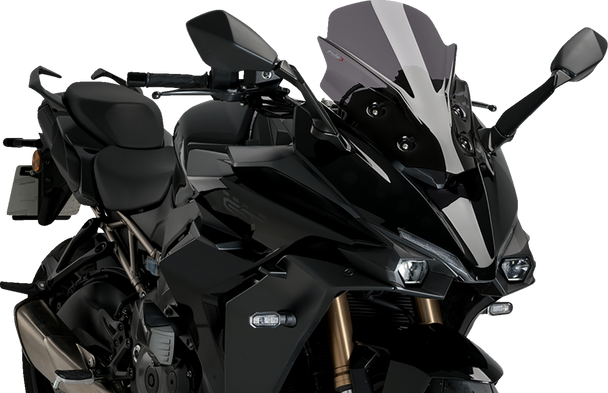 Puig Hi-Tech Parts Sport Windscreen - 16" - Dark Smoke - Gsx-S1000 Gt 21341F