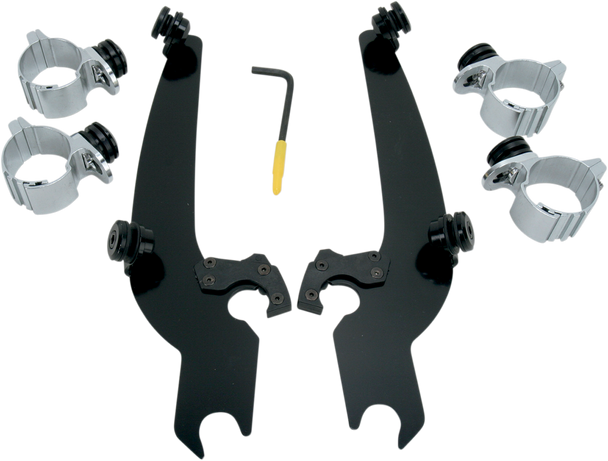 Memphis Shades Sportshield Trigger-Lock Mounting Kit - Black - Narrow Meb8919 Memphis Shades Sportshield Trigger-Lock Mounting Kit - Black - Narrow Meb8919